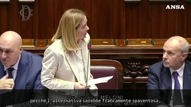 Meloni cita il Manifesto di Ventotene: Non e' la mia Europa