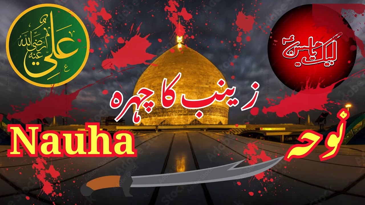 Zenab Ka Chehra || Noha || Ali Maula