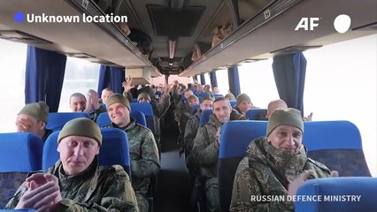 Russia welcomes back 175 POWs returned in prisoner swap with Ukraine