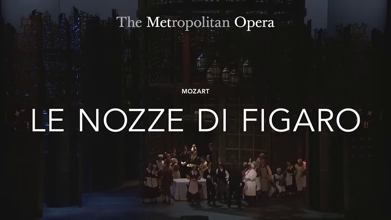'The Metropolitan Opera: Las Bodas de Fígaro' - Tráiler Oficial - Vídeo ...