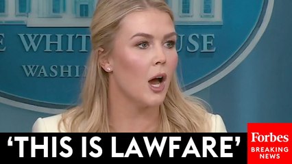 Karoline Leavitt Blasts Judges Blocking Trump's Actions, Pledges Fight In Court