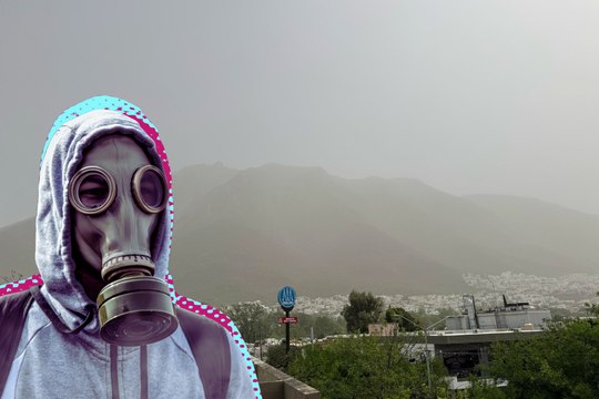 Alertan sobre mala calidad del aire en Nuevo León estos días por polvo de Coahuila y Texas