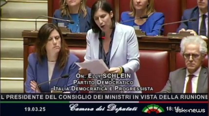 Schlein: criticando Ventotene Meloni oltraggia la memoria europea