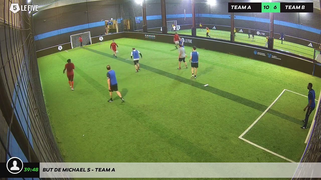 But de Michael S - Team A