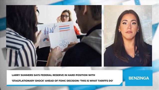 Larry Summers Says Federal Reserve In Hard Position With 'Stagflationary Shock' Ahead Of FOMC Decision: 'This Is What Tariffs Do'