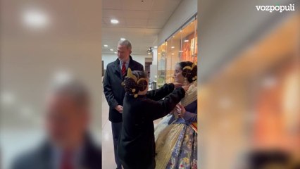 El Rey visita Torrent en el día grande de las Fallas
