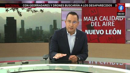 Área metropolitana de NL continúa con mala calidad del aire