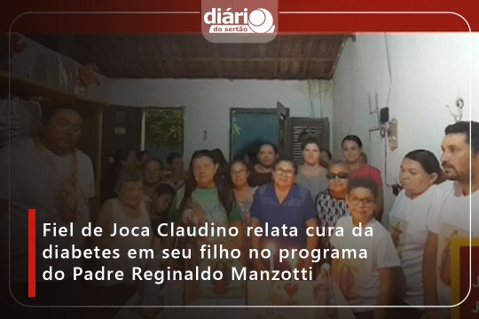 FIEL DE JOCA CLAUDINO TESTEMUNHA GRAÇA; PE. REGINALDO MANZOTTI ‘ABRAÇA’ PADRE AGRIPINO