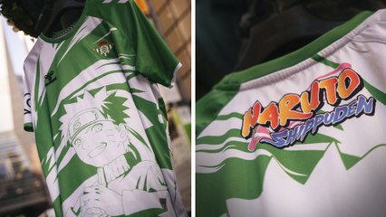 Real Betis presenta nuevo jersey en homenaje a Naruto
