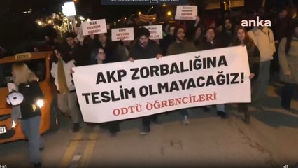 ODTÜ'lüler, polisin biber gazına maruz kaldı!