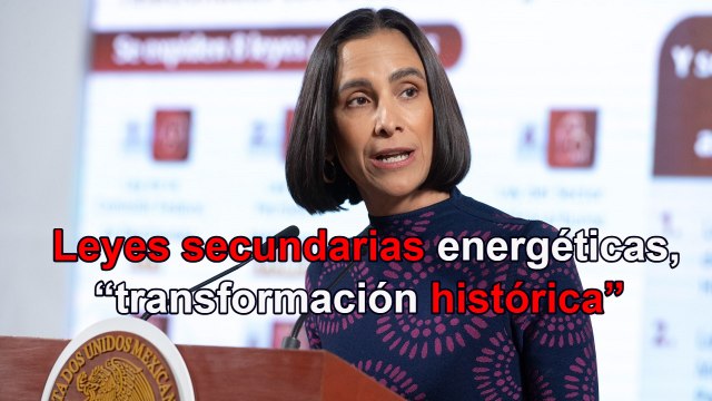 Leyes secundarias energéticas, propias de una transformación histórica : González