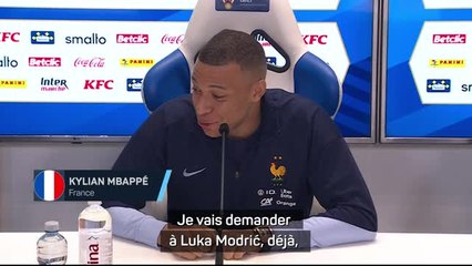Bleus - Mbappé : "Je vais demander à Modric comment on gagne le Ballon d'Or"
