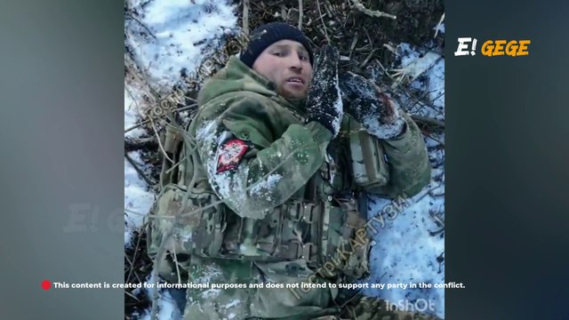 Ukrainian drone eliminate Russian troops while rescuing Korean troops