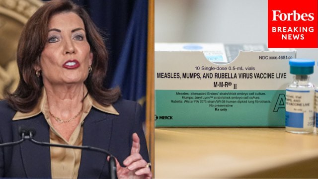 Hochul Says NY Measles Cases 'Cannot Be Classified As An Outbreak', Implores Public To Get Vaccine