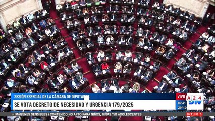 🔴DIPUTADOS APROBÓ EL DNU PARA AVANZAR CON EL ACUERDO CON EL FMI