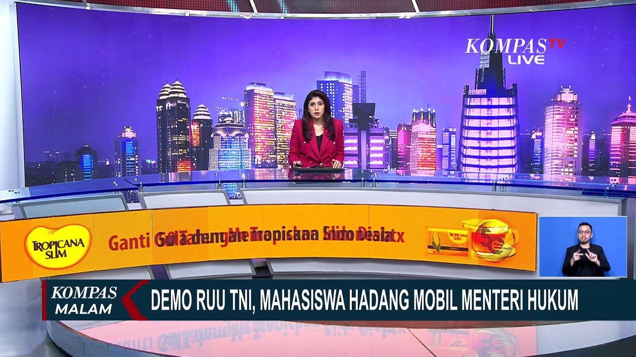 Dihadang Mahasiswa, Menteri Hukum Sebut Tidak Ada Dwifungsi TNI dalam RUU TNI