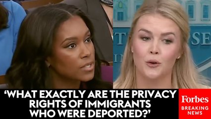 Karoline Leavitt Asked Point Blank About White House's Refusal To Release Names Of Deportees