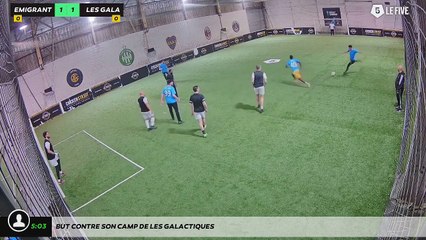 But contre son camp de Les Galactiques