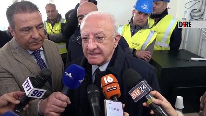 Napoli - ACQUA. DE LUCA: CAMPO POZZI PASSO AVANTI FONDAMENTALE PER AUTONOMIA IDRICA (19.03.25)