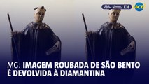Imagem roubada de São Bento é devolvida à Diamantina
