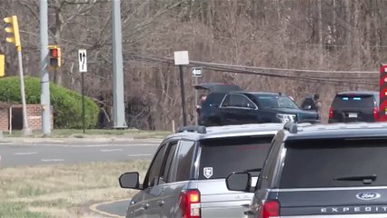 Armed man surrenders after standoff outside CIA headquarters