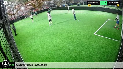 Faute de Hugo F - Fc Darrois