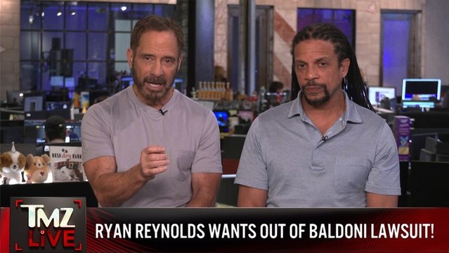 Ryan Reynolds Asks Judge to Dismiss Justin Baldoni Lawsuit Against Him | TMZ Live
