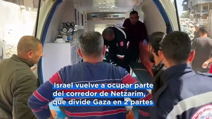 Israel lanza una operación terrestre para volver a ocupar el corredor que divide Gaza por la mitad