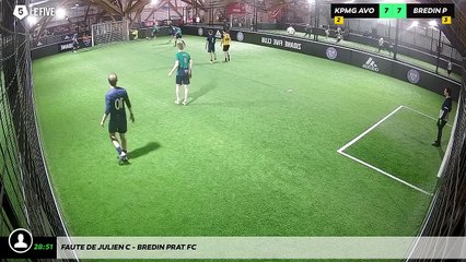 Faute de Julien C - Bredin Prat Fc