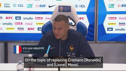 Mbappe 'not trying to replace' Ronaldo and Messi