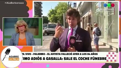Cruce Robertito Funes y Nancy Pazos