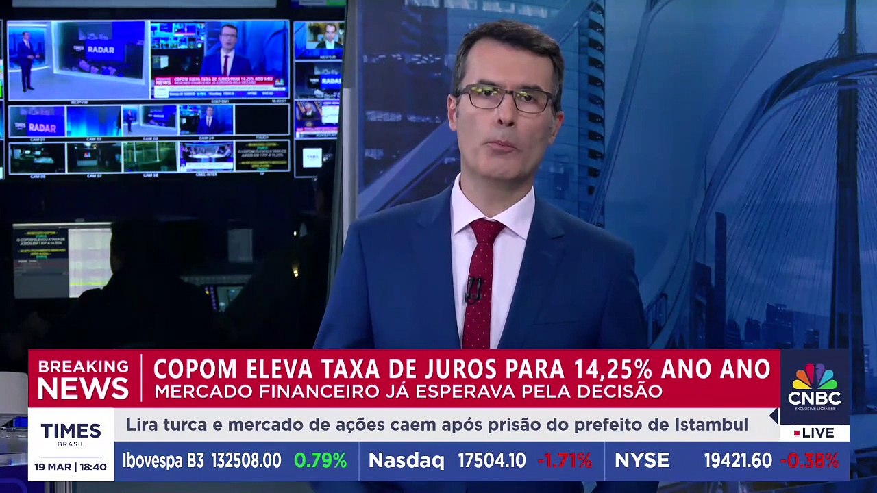 BREAKING NEWS: Copom divulga elevação da taxa S...
