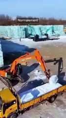 Pourquoi ces chinois se mettent en danger pour choper des glaçons?