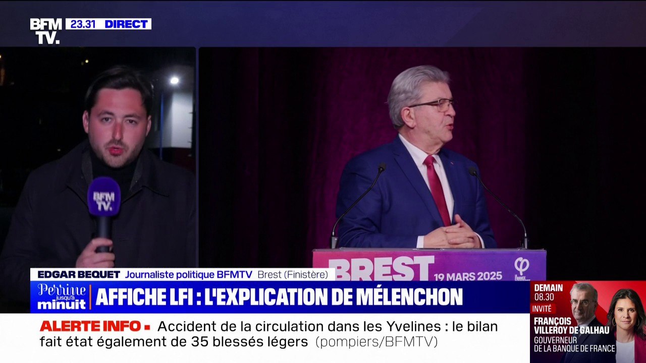 Gouvernement, PS, affiches… Ce qu'il faut retenir du meeting de Jean-Luc Mélenchon