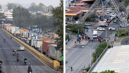 Guatemala: Paro Nacional de Carreteras contra seguro obligatorio para vehículos genera caos
