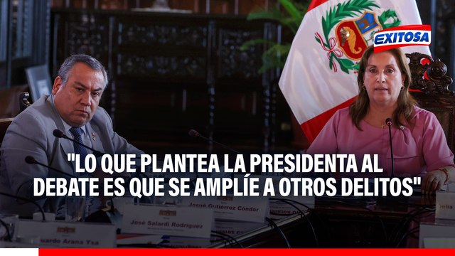 Boluarte pretende ampliar pena de muerte a otros delitos aparte de terrorismo y traición a la patria, según Adrianzén