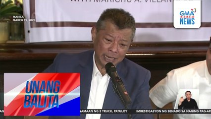 Hamon ng DOJ kay Harry Roque – Umuwi at harapin ang reklamong qualified human trafficking | Unang Balita