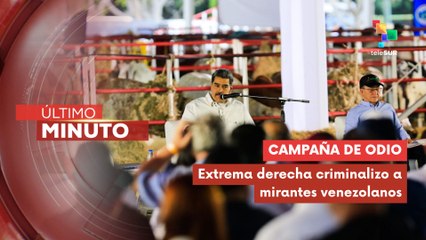 Presidente Maduro denuncia campaña de la derecha extremista sobre el Tren de Aragua