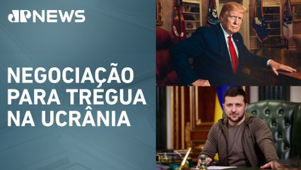 Trump e Zelensky têm conversa dita “muito boa” e ”franca”