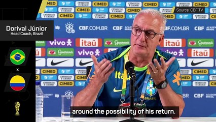 Dorival reveals how Neymar absence will impact Brazil