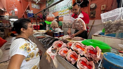 ¿Cuáles son los productos de mar con más demanda en los mercados de Mérida por Cuaresma?