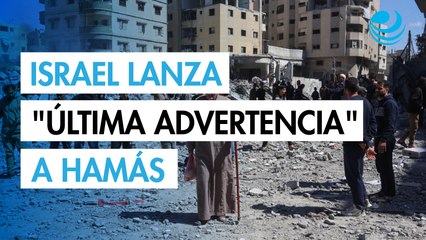 Israel anuncia operaciones terrestres sobre Gaza y lanza una "última advertencia" a Hamás