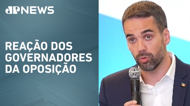 Eduardo Leite rebate crítica de Gleisi Hoffmann sobre dívidas de estados