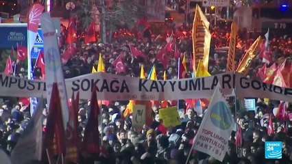 Protestas en Turquía en rechazo a la detención del líder opositor Ekrem Imamoglu