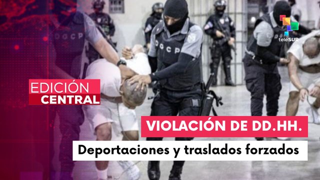 Condenan violaciones a DD.HH. de venezolanos por Trump y Bukele
