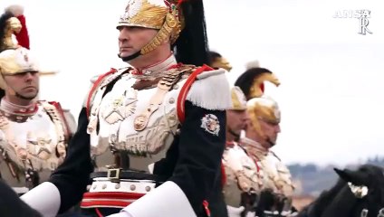 Quirinale, Mattarella assiste al cambio della guardia