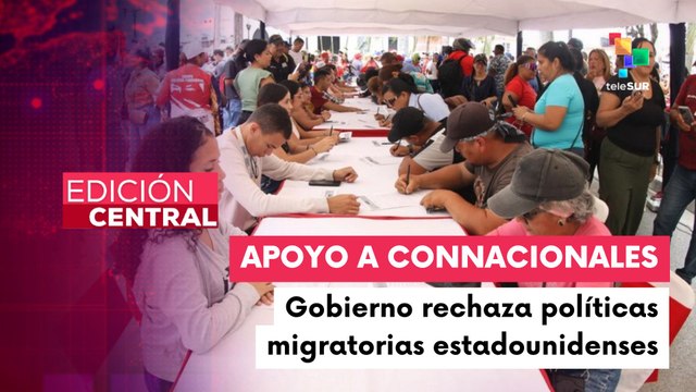 Venezolanos realizan recolección de firmas en apoyo a connacionales