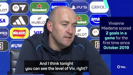 Miedema the 'difference' in Chelsea win - Cushing