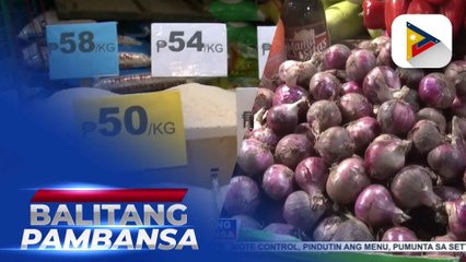 Importation ng bigas at sibuyas, bumaba ngayong Marso ayon sa D.A.