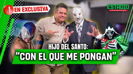 El Hijo del Santo DEFENDERÁ SU MÁSCARA contra QUIÉN SEA | Estadio Deportes